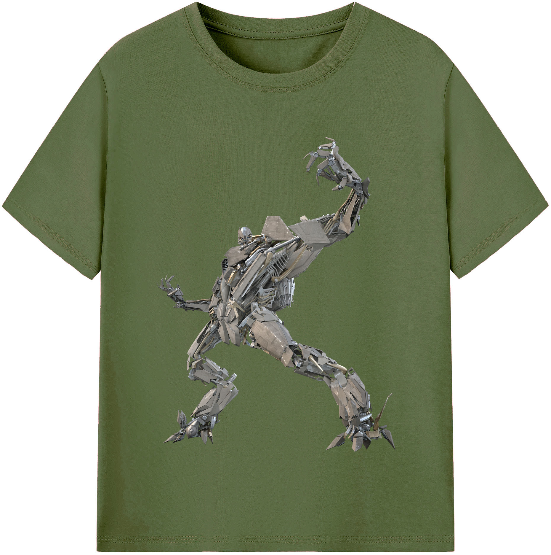 （画像用）  綿100％半袖Tシャツ（フロントプリント）